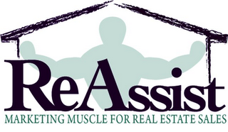 REASSIST MARKETING MUSCLE FOR REAL ESTATE SALES logo