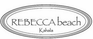 REBECCA BEACH KAHALA logo