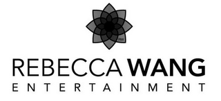 REBECCA WANG   E N T E R T A I N M E N T logo