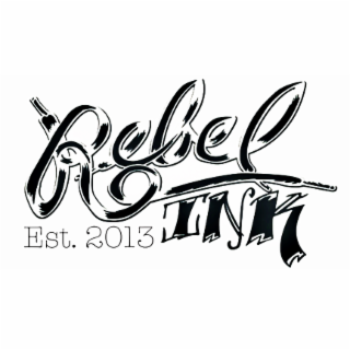 REBEL INK EST.  2013 logo