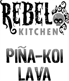 REBEL KITCHEN PIÑA-KOI LAVA logo