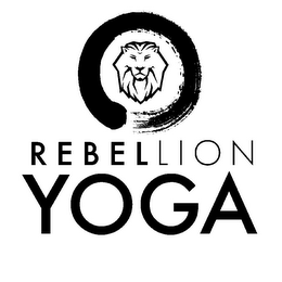 REBEL LION YOGA logo