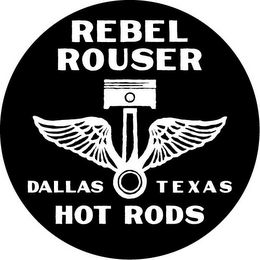 REBEL ROUSER HOT RODS logo