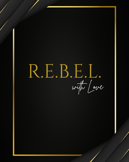 R.E.B.E.L. WITH LOVE logo