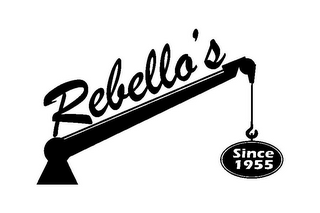REBELLO'S SINCE 1955 logo