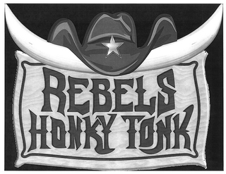 REBELS HONKY TONK logo