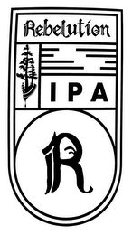 REBELUTION IPA R logo