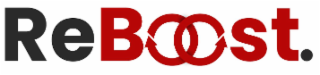 REBOOST. logo