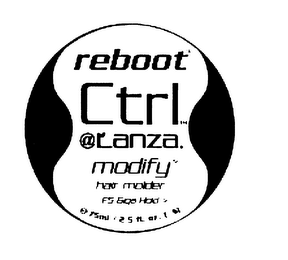 REBOOT CTRL @CANZA MODIFY logo