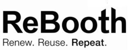 REBOOTH RENEW. REUSE. REPEAT. logo