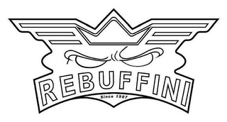 REBUFFINI SINCE 1987 logo