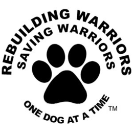 REBUILDING WARRIORS SAVINGING WARRIORS ONE DOG AT A TIME logo