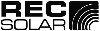 REC SOLAR logo