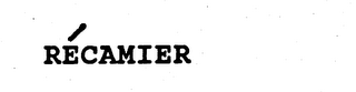RECAMIER logo