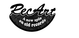 RECART A NEW SPIN ON OLD RECORDS logo