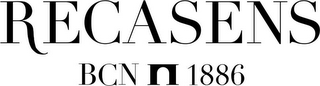 RECASENS BCN 1886 logo