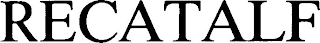 RECATALF logo