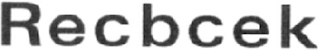 RECBCEK logo