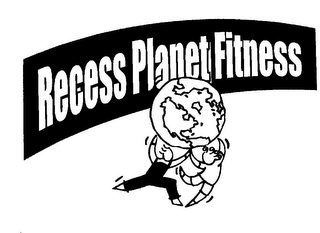 RECESS PLANET FITNESS logo