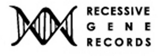 RECESSIVE GENE RECORDS logo