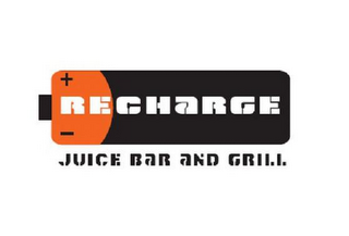 RECHARGE JUICE BAR AND GRILL logo