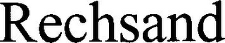 RECHSAND logo