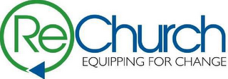 RECHURCH EQUIPPING FOR CHANGE logo