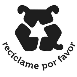 RECICLAME POR FAVOR logo
