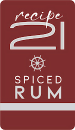 RECIPE 21 SPICED RUM logo