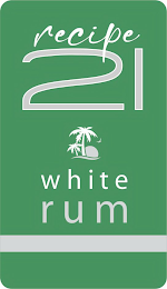 RECIPE 21 WHITE RUM logo