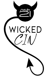 RECIPE 21 WICKED CIN logo
