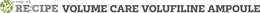 RE:CIPE VOLUME CARE VOLUFILINE AMPOULE logo