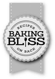 RECIPES BAKING BLISS ON BACK logo