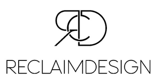 RECLAIMDESIGN RCD logo