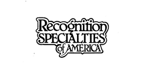 RECOGNITION SPECIALTIES OF AMERICA logo
