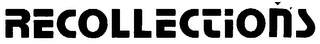 RECOLLECTIONS logo