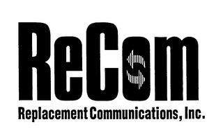 RECOM REPLACEMENT COMMUNICATIONS, INC. logo