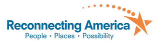 RECONNECTING AMERICA PEOPLE · PLACES · POSSIBILITY logo