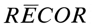 RECOR logo