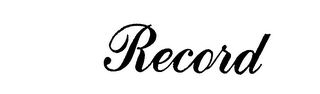 RECORD logo