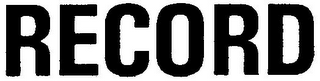RECORD logo