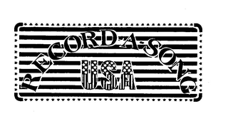 RECORD-A-SONG USA logo
