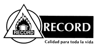 RECORD CALIDAD PARA TODA LA VIDA logo