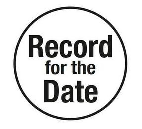 RECORD FOR THE DATE logo