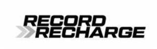 RECORD RECHARGE logo