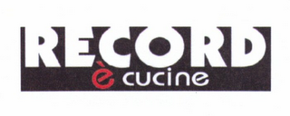 RECORD È CUCINE logo