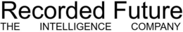 RECORDED FUTURE THE INTELLIGENCE COMPANY logo