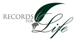 RECORDS FOR LIFE logo