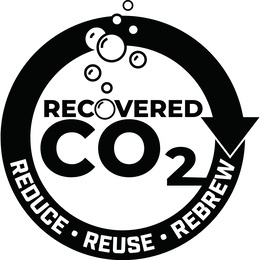 RECOVERED CO2 REDUCE REUSE REBREW logo