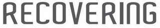 RECOVERING logo